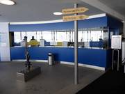 Biglietterie curate alla stazione a valle Diavolezza