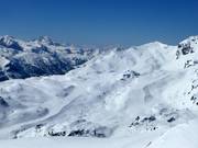 Vista sulle discese presso la Kringsalmbahn