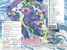Mappa delle piste Myoko Suginohara