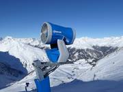 Innevamento presso la Leppleskofelbahn