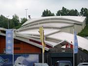 La ski-hall dall'esterno