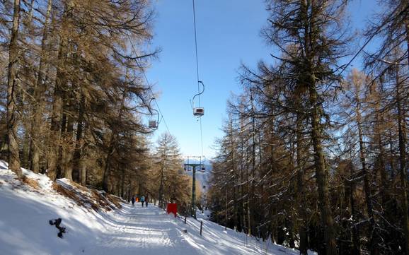 Sciare presso Lana