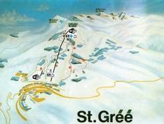 Mappa delle piste St. Gréé