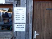 Informazioni sui prezzi alla cassa