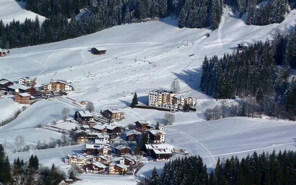 Stazione a valle più alta nel Wildschönau – comprensorio sciistico Roggenboden