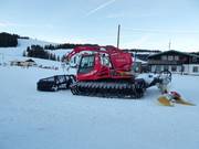 Battipista sulla Postalm