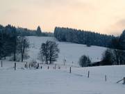 Vista sulla seggiovia Leitenlift a Habach