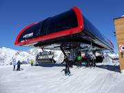 Wastenegg - 6pers.| Seggiovia ad alta velocità (ad agganciamento automatico) con cupole di protezione