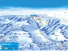 Mappa delle piste Gubałówka - Zakopane
