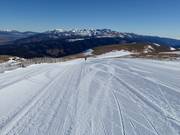 Preparazione perfetta delle piste nell’area sciistica La Molina/Masella