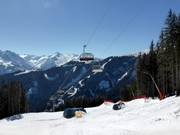 Hochmaisbahn - 6pers.| Seggiovia ad alta velocità (ad agganc. autom.) con cupola di prot. e riscald. sedile