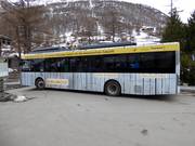 Autobus elettrico a Saas-Fee