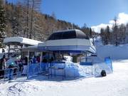 Sghirlat - 4pers.| Seggiovia ad alta velocità (agganc.autom.)