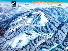 Mappa delle piste Selce Čachovo