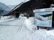 Pista di fondo in quota a Solda