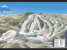 Mappa delle piste Royal Mountain