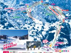 Mappa delle piste Itoigawa Seaside Valley