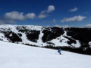 Vista sulla pista Kanonenrohr e sulla Schönberg-Schaukel