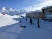 Sciovia presso la stazione a monte della Sonnenkopfbahn