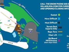 Mappa delle piste Villa Olivia - Bartlett