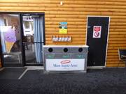 Raccolta differenziata dei rifiuti nell’area sciistica Mont-Sainte-Anne