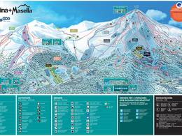 Mappa delle piste La Molina/Masella - Alp2500