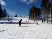 Pista adatta alle famiglie presso gli skilift Nybegynner