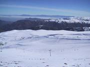 Vista sulle ampie piste di La Parva