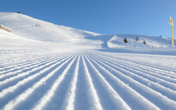 Preparazione delle piste Monte Bianco – Preparazione delle piste Espace San Bernardo - La Rosière/La Thuile