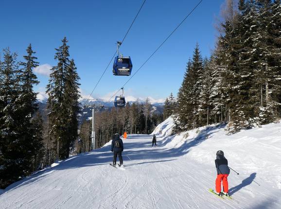 Area sciistica GrebenzenHöhen con la GrebenZEHN-Bahn