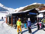 Area casse curata a Les Agudes