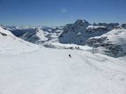 Pista nera 10 alla stazione intermedia