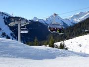 Thanellerbahn - 6pers.| Seggiovia ad alta velocità (ad agganciamento automatico) con cupole di protezione