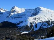 Vista sulle discese estreme Delirium Dive