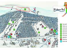 Mappa delle piste Kubova Huť