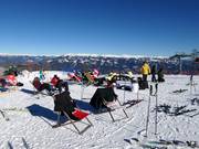 Sedie a sdraio presso la Seehütte
