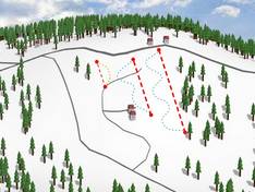 Mappa delle piste Klema