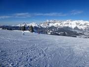 Ampia discesa Gasslhöhe sulla Reiteralm