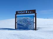 Mappa delle piste presso Hafjelltoppen
