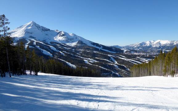 Madison Range: Dimensione dei comprensori sciistici – Dimensione Big Sky Resort