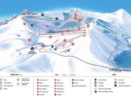 Mappa delle piste Mottarone