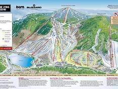 Mappa delle piste Cannon Mountain