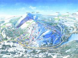 Mappa delle piste Pyhä