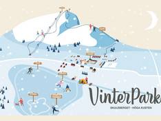 Mappa delle piste Skulebacken