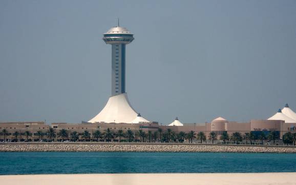 Sciare presso Abu Dhabi