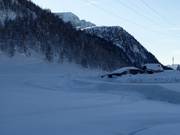 Piste da fondo al Passo San Pellegrino