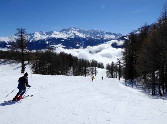 Discesa di media difficoltà verso Törbel