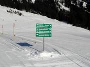 Cartello informativo al Thaneller