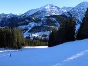 Discesa a valle Wannenjoch