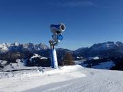 Cannone da neve ad alte prestazioni a Fieberbrunn